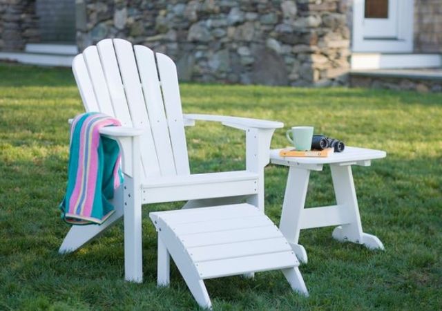 Seaside Casual Coastline Harbor View Adirondack-1