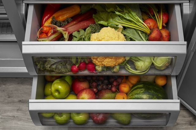 KitchenAid® 48 in. 29.4 Cu. Ft. Stainless Steel with PrintShield™ Finish Built In Counter Depth Side-by-Side Refrigerator-7