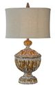 Forty West Nicole Medium Brown Table Lamp-0