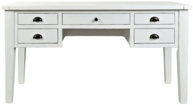 Jofran Inc. Artisan's Craft Weathered White Desk-2