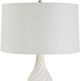 Uttermost® Twisted Swirl Chalk White Table Lamp-4