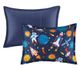 Olliix by Mi Zone Kids Jason Multi Twin Outer Space Comforter Set-1