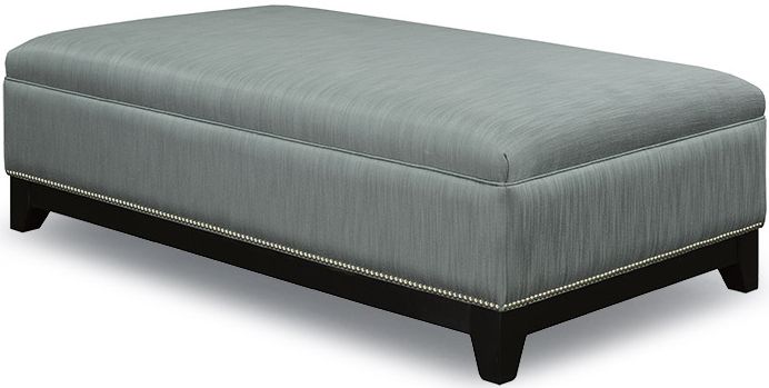 Pouf à cocktail Porter minéral Dayglow 40 po de Brentwood Classics