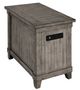 Bernards Hartford Gray Chairside Table-0