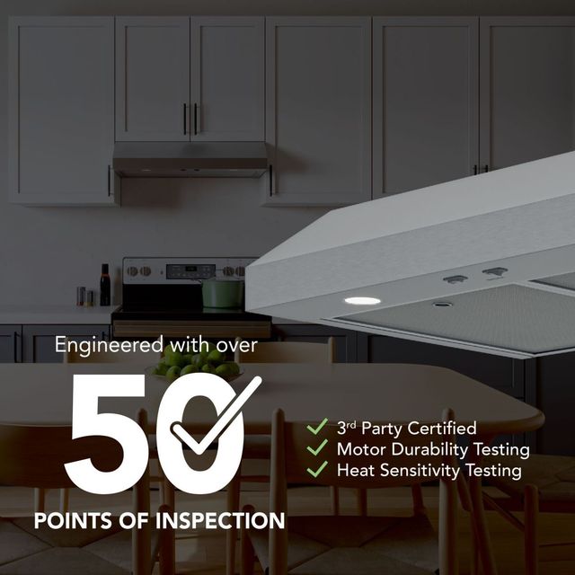 Broan-NuTone® GLA1 Series 30" Stainless Steel Under Cabinet Range Hood-1