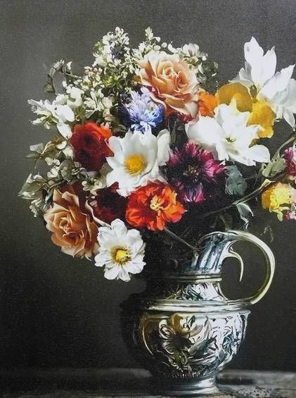 StyleCraft Flowers in Vase Wall Art-1