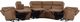 Flexsteel® Sawyer Harvest Leather Power Reclining Sectional with Power Headrests and Lumbar with Custom Layout Options-1