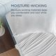 Tempur-Pedic® 4-Piece White Rayon Split California King Sheet Set-3