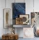 A & B Home 2-Piece Blue/Gold Wall Art Panel Set-3