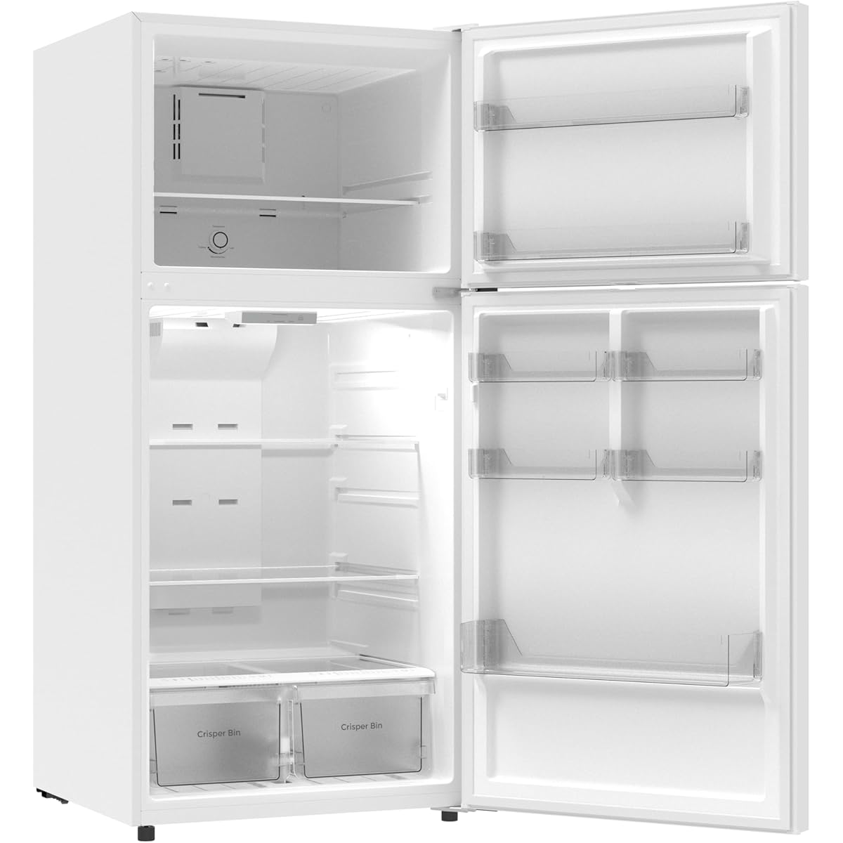 Kenmore 30 in. 18.1 cu. ft. Capacity Refrigerator/Freezer with Adjustable Glass Shelving, Humidity Control Crispers, Ice Maker, ENERGY STAR Certified, Fingerprint Resistant Stainless Steel on Fridge.com