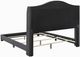 Coaster® Sonoma Grey Camel Back Full Bed-1