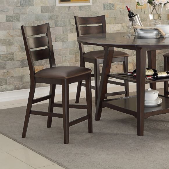 Winners Only® Parkside Espresso Bar Stool-1