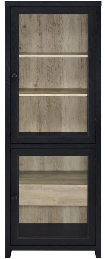 Coaster® Denison 3-Piece Black Entertainment Center-4