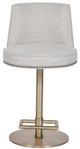 Vanguard® Furniture Michael Weiss Donegal Norfolk Nickel/Satin Brass Counter Stool-1