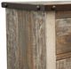 International Furniture Direct Antique Brown Nightstand-1