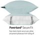 BEDGEAR® Ver-Tex Performance 4-Piece Misty Blue Split King/Split California King Sheet Set-3
