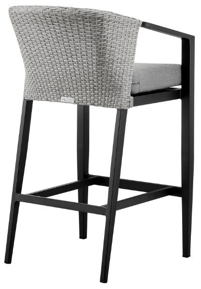 Armen Living Aileen Bar Stool - Thumbnail 3
