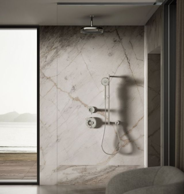 KOHLER® Statement® Vibrant Polished Nickel 2.5 GPM 12" Single-Function Rainhead-2