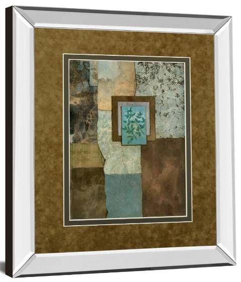Classy Art Petites Fleurs Sur Le Bleu II by Norm Olson Wall Art-1
