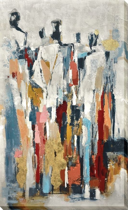Classy Living Vibrant Chromatic Assemblage Wall Art-0