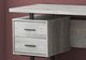 Monarch Specialties Inc. Grey Reclaimed Wood 60" Computer Desk-1