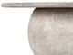 Classic Home Britney Light Gray Outdoor Round Coffee Table-4