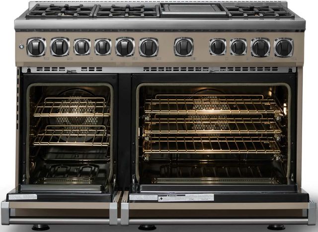 Viking® 7 Series 48'' Nantucket Pro Style Dual Fuel Range with Griddle-1
