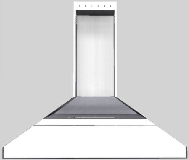 Vent-A-Hood® 42" Wall Mounted Range Hood-White-3