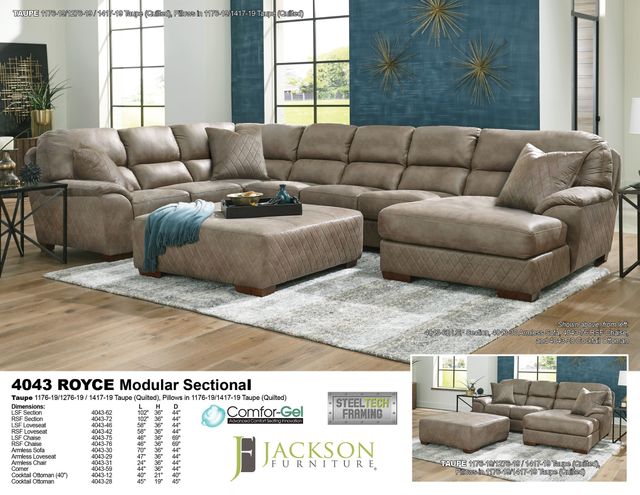 iAmerica Rylan 3pc Sectional-KIT4043-Sect P43387743-2
