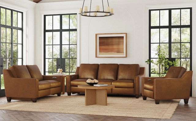 Flexsteel® Customizable Finley Leather Power Incliner-2