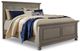 Signature Design by Ashley® Lettner 5-Piece Light Gray King Panel Bed Set-1