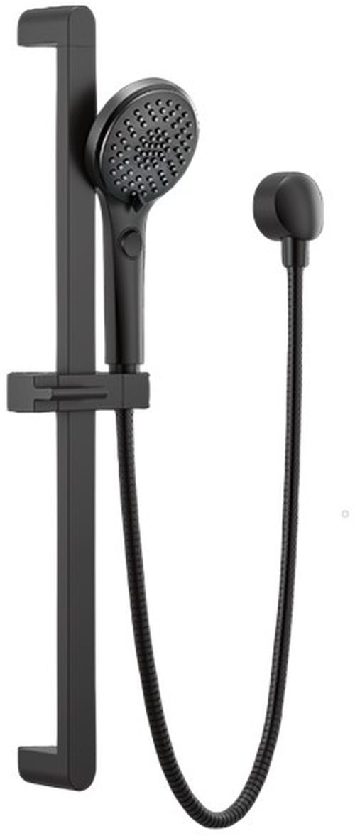 Peerless Xander® Black Matte Slide Bar and Handshower-0