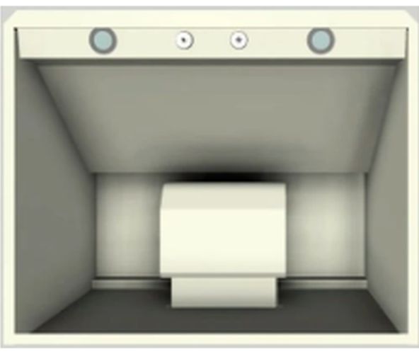 Vent-A-Hood® 36" Biscuit Wall Mount Hood-2