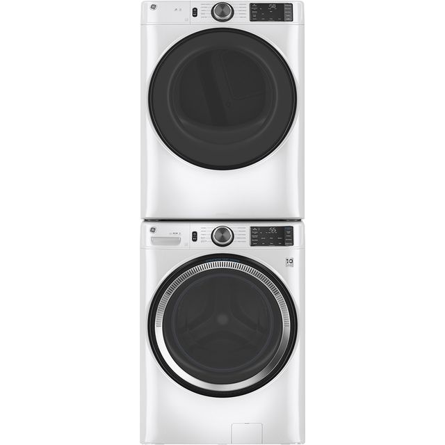 GE® 7.8 Cu. Ft. White Electric Dryer-3