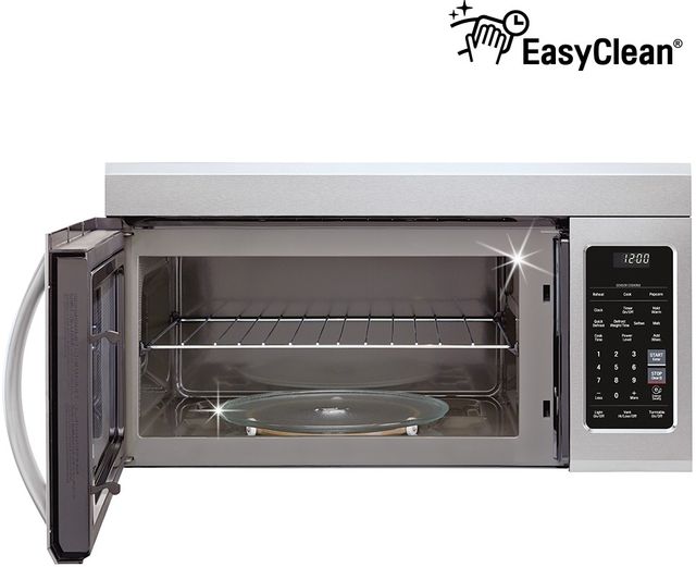 LG 1.8 Cu. Ft. PrintProof™ Stainless Steel Over The Range Microwave-2