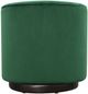 Elements International Charlotte Broadway Emerald Swivel Chair-3