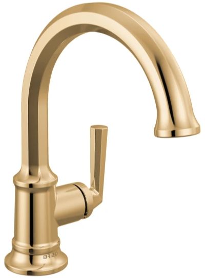 Brizo Beauclere® Brilliance® Polished Gold Single-Handle Lavatory Faucet-0