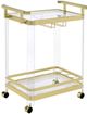 Steve Silver Co. Aerin Gold Server Cart-0