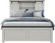 Global Furniture USA Ava Beige Full Storage Panel Bed-1
