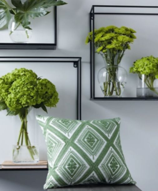 Signature Design by Ashley® Bellvale Green/White Pillow-3
