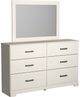 Signature Design by Ashley® Stelsie White Bedroom Mirror-1