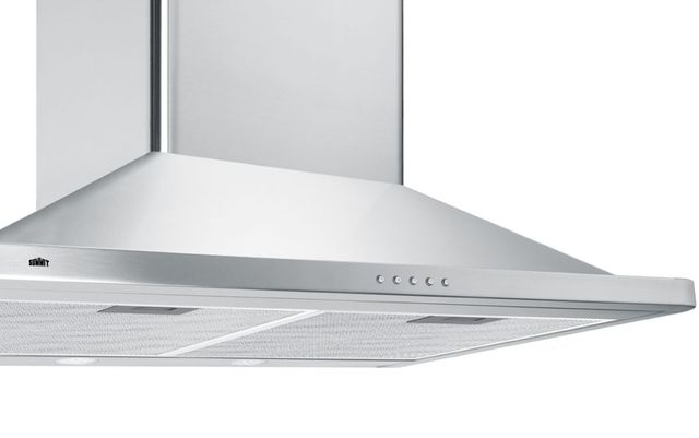 Summit® 30" Stainless Steel Wall Mounted Range Hood-3