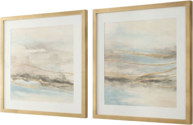 Uttermost® So Golden 2-Piece Framed Print Art Set-3