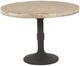 Nest Home Collections Sadie Medium Gray 42" Dining Table with Iron Base-0