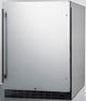 Summit® 4.2 Cu. Ft. Stainless Steel Under the Counter Refrigerator-1