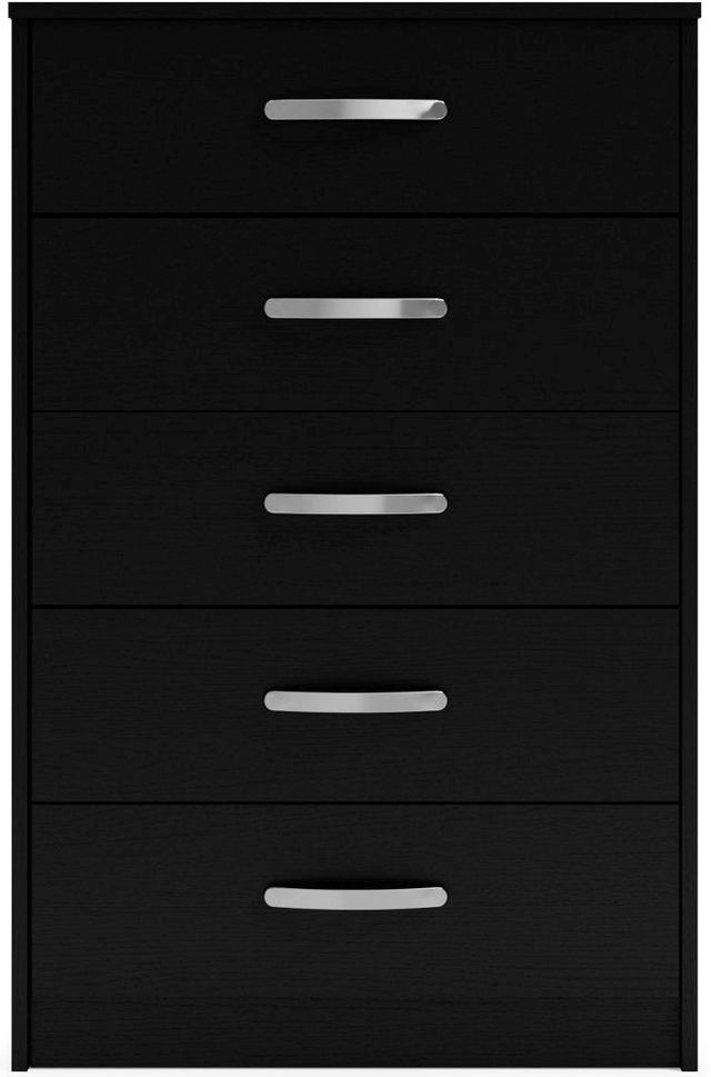 Signature Design by Ashley® Finch Black Chest of Drawers-2