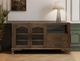 International Furniture Direct Arlette Coffee Ochre Console-1