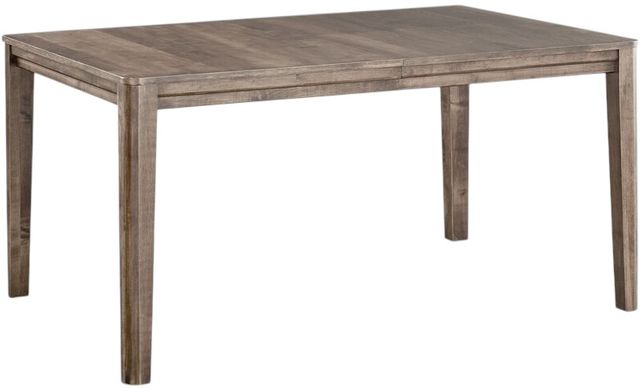 Bassett® Furniture Origins Dandridge Fog Rectangle Dining Table with 1 Leaf-1