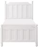 Mazin Furniture Wellsummer White Twin Youth Bed-0