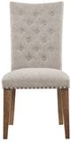 Steve Silver Co. Riverdale Oatmeal Upholstered Dining Side Chair-1